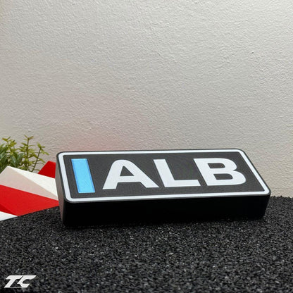 Formula 1 Alex Albon LED Lighting Lamp, F1 Racing