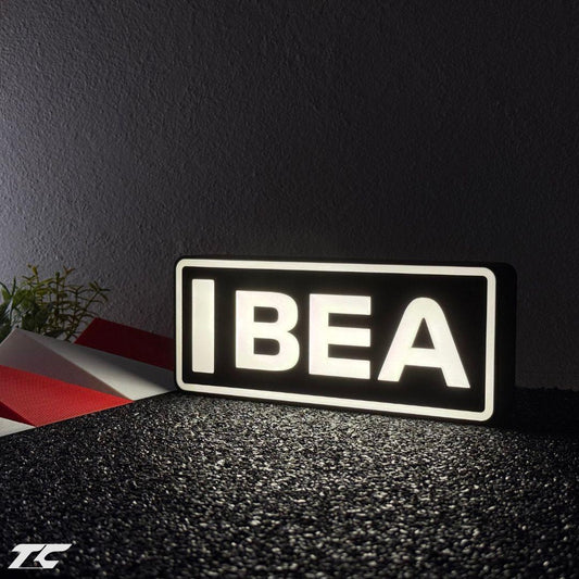 Formula 1 Oliver Bearman LED Lighting Lamp, F1 Racing